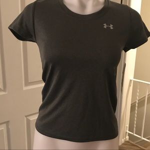 💖Grey Under Armour Girls top